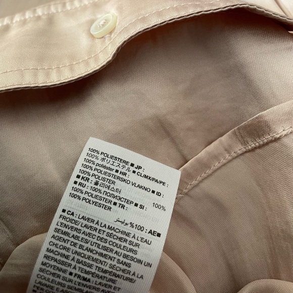 Banana Republic champagne dressy button down shirt - Picture 5 of 5